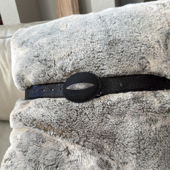 Veari Genuine Stingray Belt - Size 34 - Picture 2 of 7